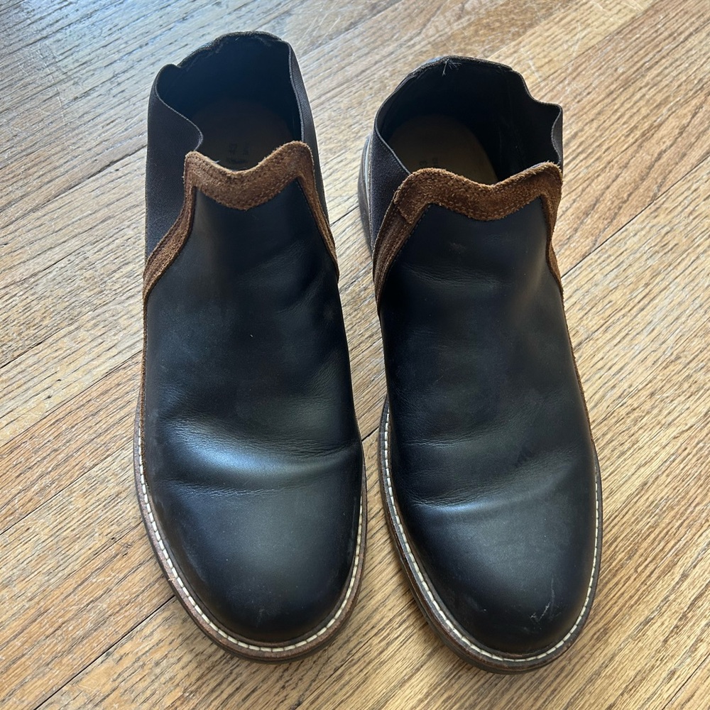 Naot Black and Brown Chukka Boots